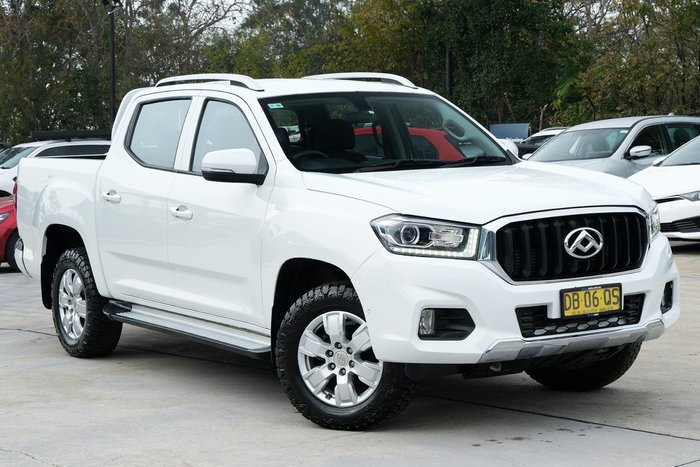 2021 LDV T60 PRO SK8C 4X4 Dual Range Blanc White