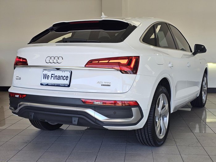 2022 Audi Q5 40 TDI S line FY MY22 4X4 On Demand Glacier White