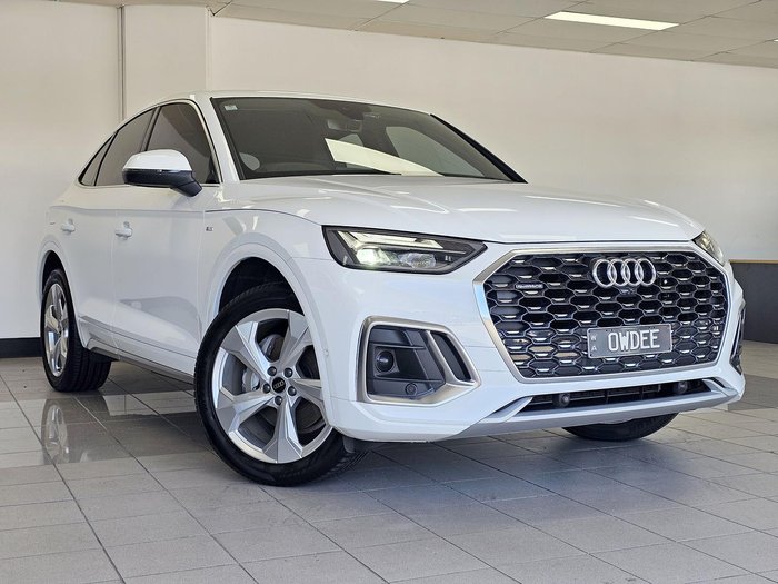 2022 Audi Q5 40 TDI S line FY MY22 4X4 On Demand Glacier White
