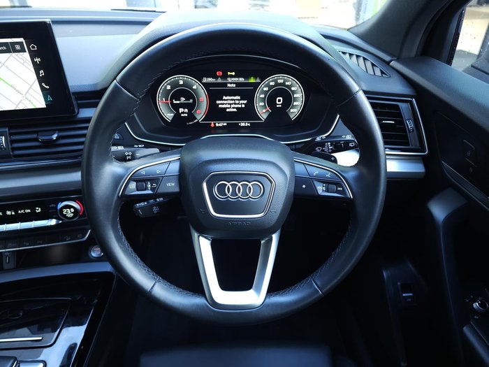 2022 Audi Q5 40 TDI S line FY MY22 4X4 On Demand Glacier White