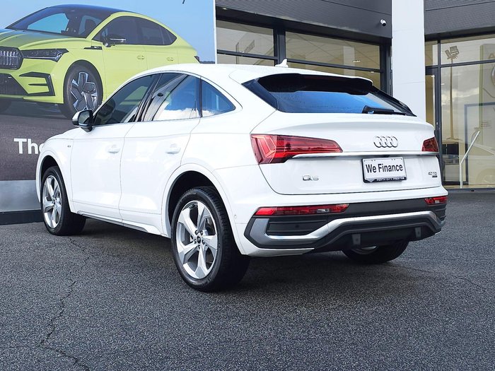 2022 Audi Q5 40 TDI S line FY MY22 4X4 On Demand Glacier White