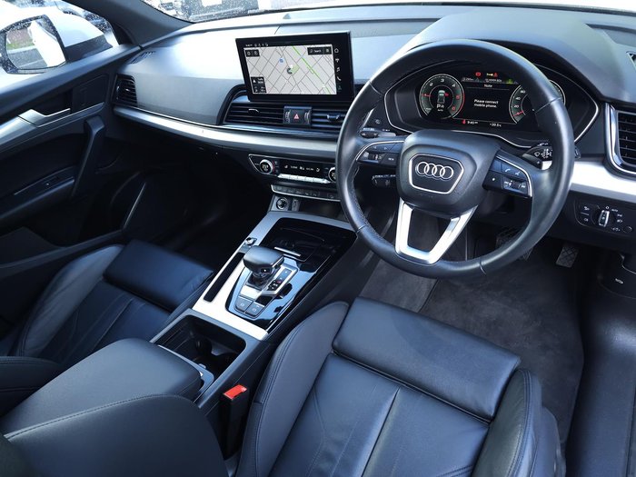 2022 Audi Q5 40 TDI S line FY MY22 4X4 On Demand Glacier White