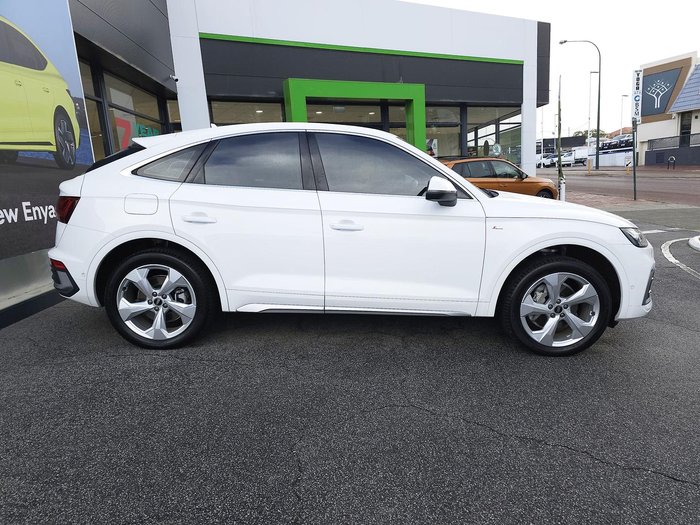 2022 Audi Q5 40 TDI S line FY MY22 4X4 On Demand Glacier White