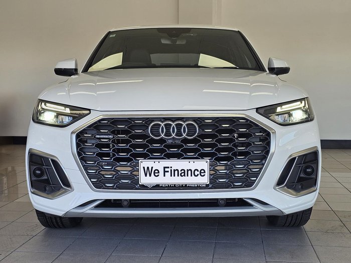 2022 Audi Q5 40 TDI S line FY MY22 4X4 On Demand Glacier White
