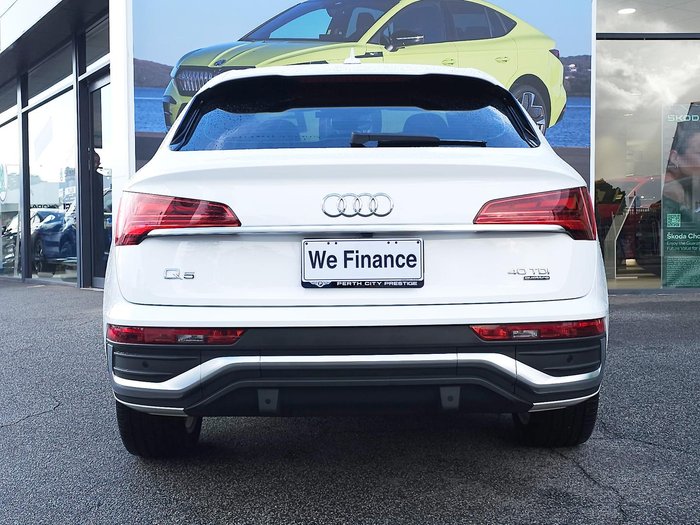 2022 Audi Q5 40 TDI S line FY MY22 4X4 On Demand Glacier White