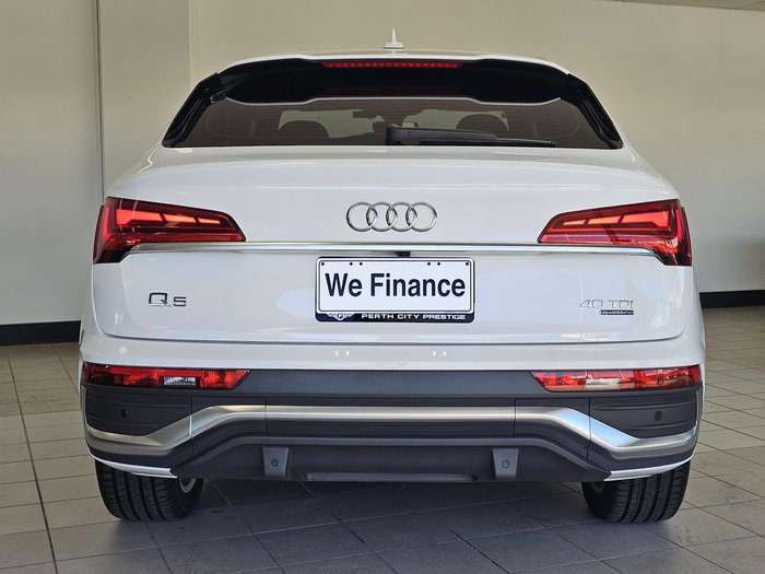 2022 Audi Q5 40 TDI S line FY MY22 4X4 On Demand Glacier White