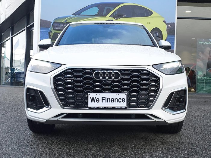 2022 Audi Q5 40 TDI S line FY MY22 4X4 On Demand Glacier White