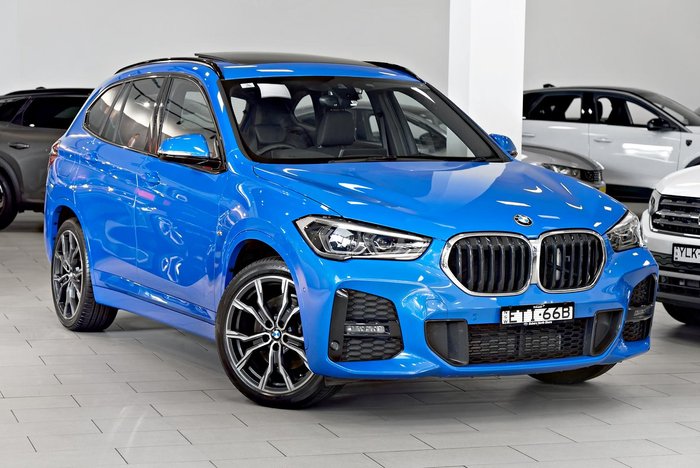 2022 BMW X1 sDrive20i F48 LCI M Misano Blue
