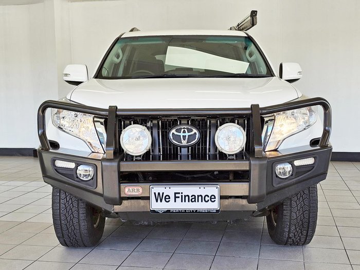 2016 Toyota Landcruiser Prado GXL GDJ150R 4X4 Dual Range Glacier White