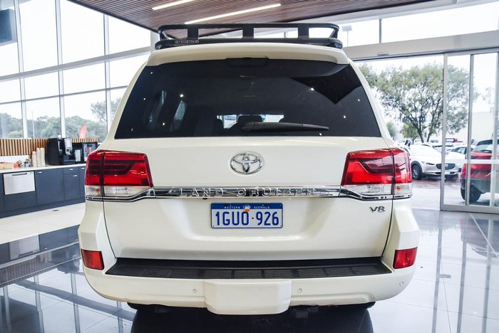 2019 Toyota Landcruiser GXL VDJ200R 4X4 Dual Range Glacier White