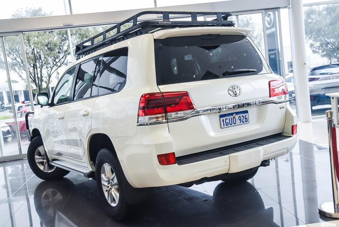 2019 Toyota Landcruiser GXL VDJ200R 4X4 Dual Range Glacier White