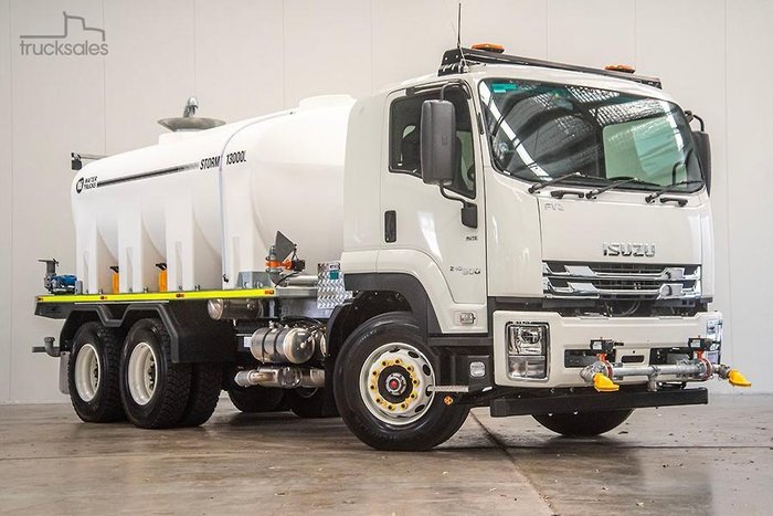2024 Isuzu Tti 13,000L Storm Water Truck Fvz 260-300 FVZ240-300 White