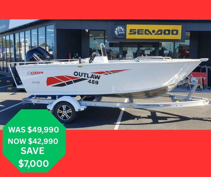 2025 Stacer 469 Outlaw Side Console
