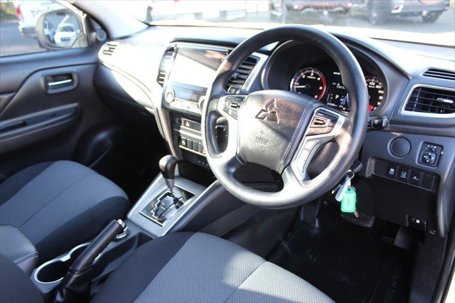 2018 Mitsubishi Triton GLX+ MQ MY18 4X4 Dual Range White