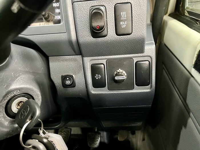 2018 Toyota Landcruiser Workmate VDJ79R 4X4 Dual Range French Vanilla