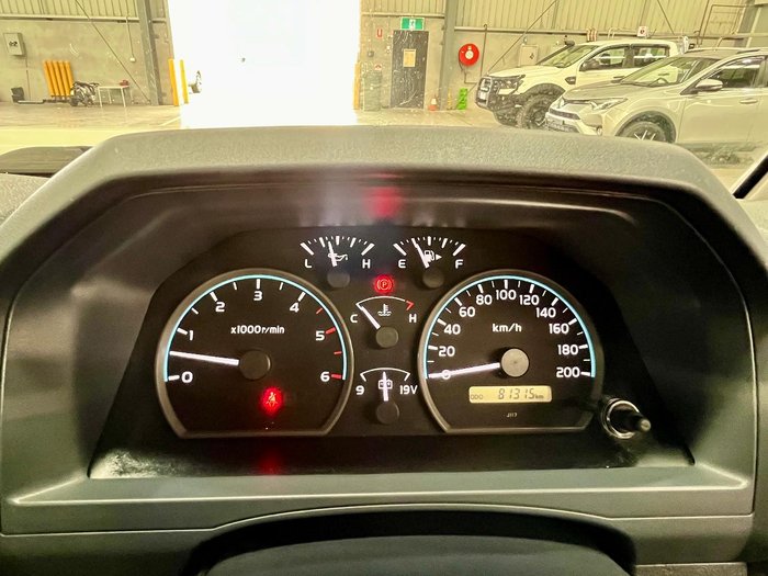 2018 Toyota Landcruiser Workmate VDJ79R 4X4 Dual Range French Vanilla