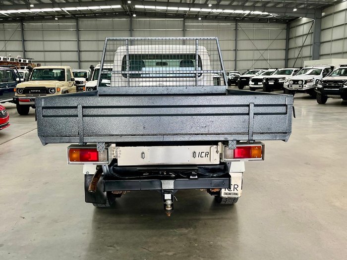 2018 Toyota Landcruiser Workmate VDJ79R 4X4 Dual Range French Vanilla