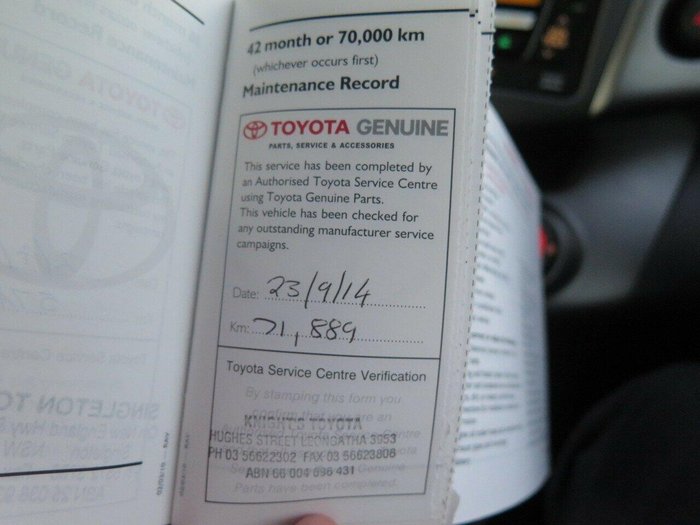 2011 Toyota RAV4 CV