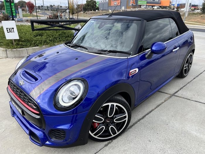 2018 MINI Convertible John Cooper Works F57 LCI Blue