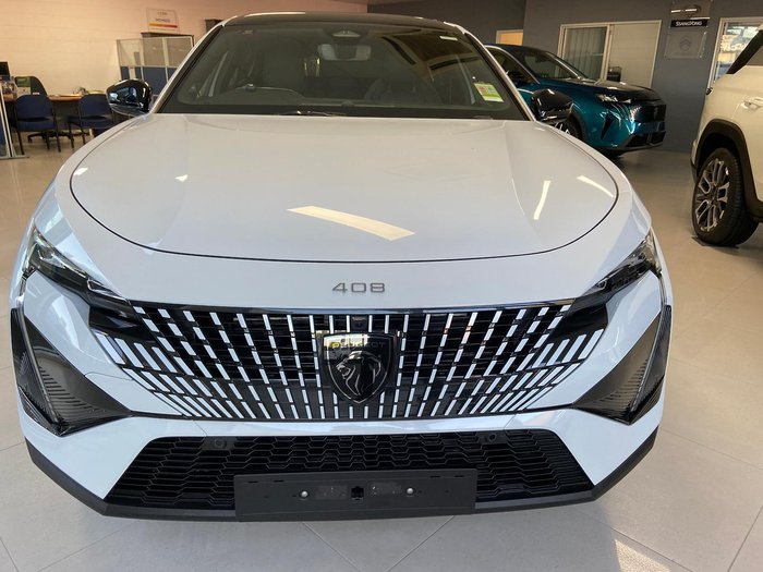 2024 Peugeot 408 GT Premium Hybrid P54 MY25 Okenite White