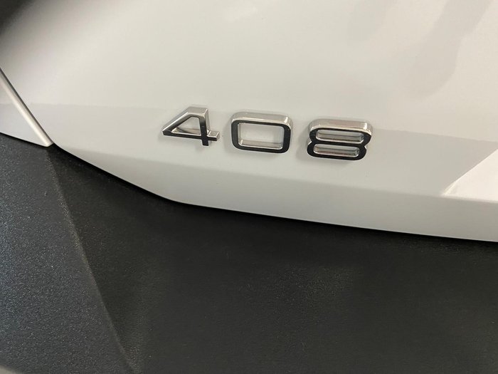 2024 Peugeot 408 GT Premium Hybrid P54 MY25 Okenite White