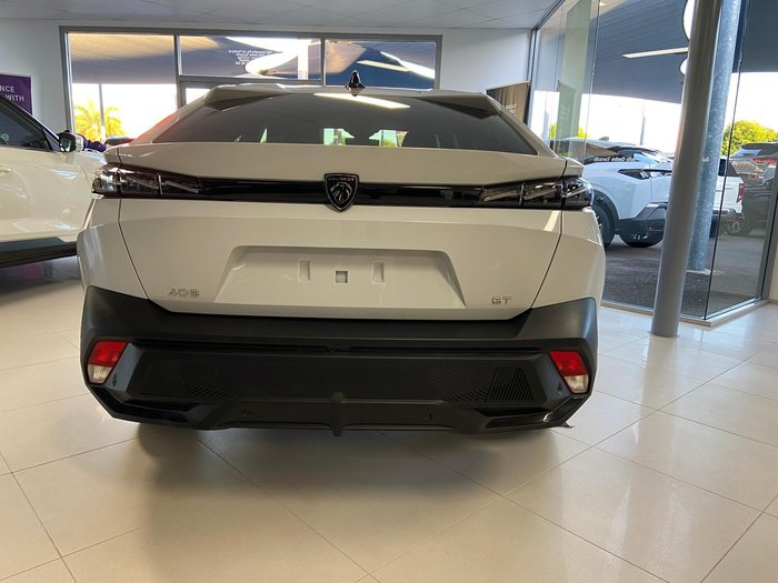 2024 Peugeot 408 GT Premium Hybrid P54 MY25 Okenite White