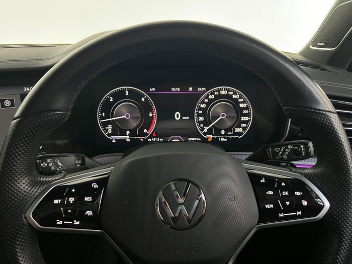 2020 Volkswagen Touareg V8 TDI R-Line CR MY21 Four Wheel Drive Pure White