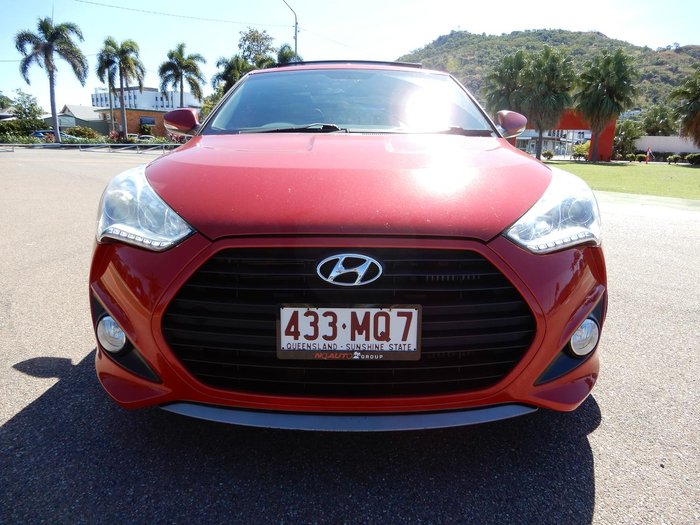 2014 Hyundai Veloster SR Turbo FS3 Veloster Red