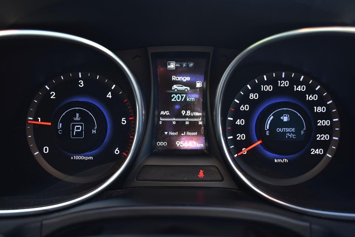 2014 Hyundai Santa Fe Highlander DM2 MY15 4X4 On Demand Grey