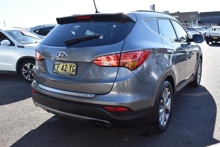 2014 Hyundai Santa Fe Highlander DM2 MY15 4X4 On Demand Grey