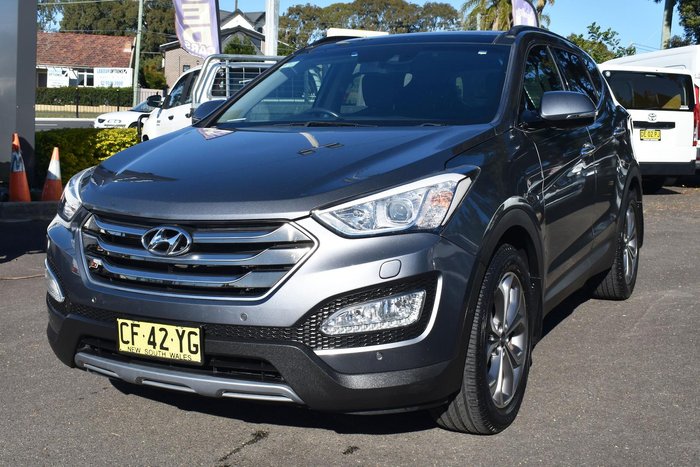 2014 Hyundai Santa Fe Highlander DM2 MY15 4X4 On Demand Grey