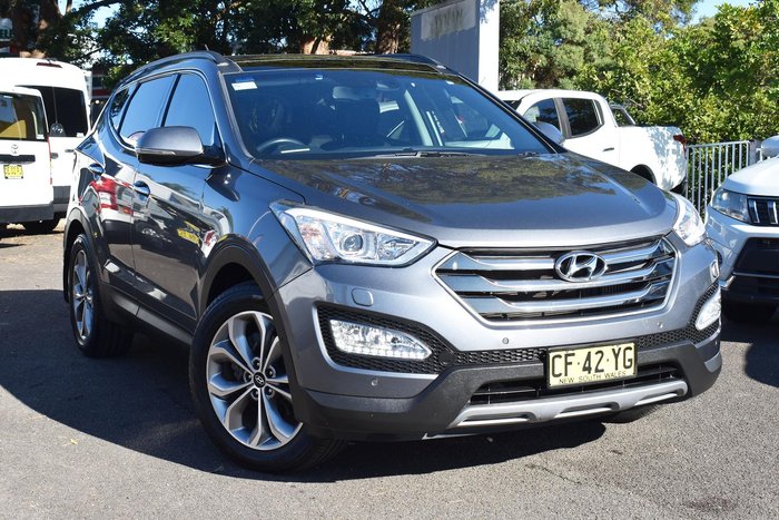 2014 Hyundai Santa Fe Highlander DM2 MY15 4X4 On Demand Grey