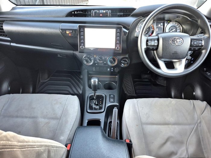 2023 Toyota Hilux SR GUN126R 4X4 Dual Range Glacier White