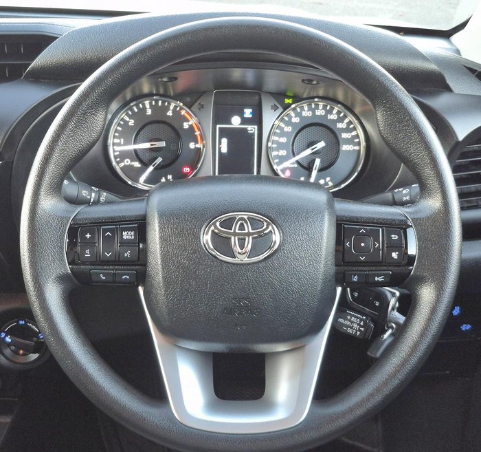 2023 Toyota Hilux SR GUN126R 4X4 Dual Range Glacier White