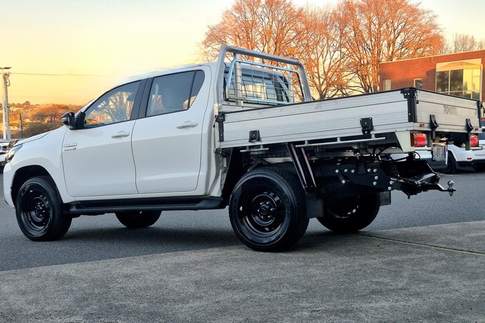 2023 Toyota Hilux SR GUN126R 4X4 Dual Range Glacier White