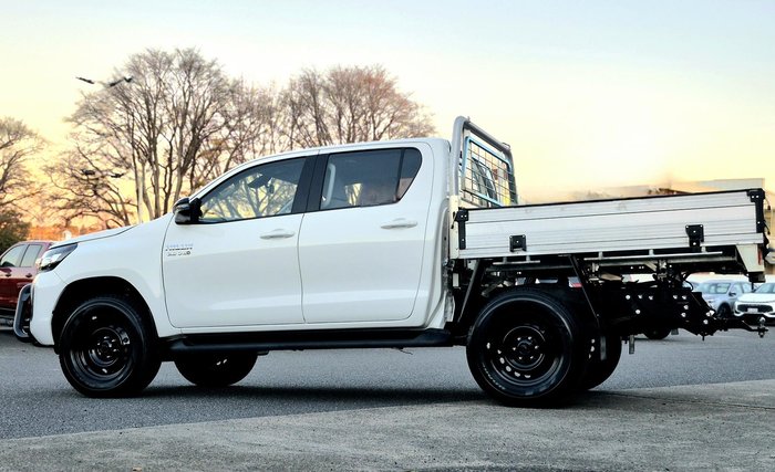 2023 Toyota Hilux SR GUN126R 4X4 Dual Range Glacier White