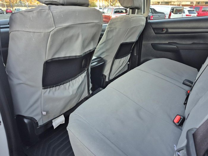 2023 Toyota Hilux SR GUN126R 4X4 Dual Range Glacier White