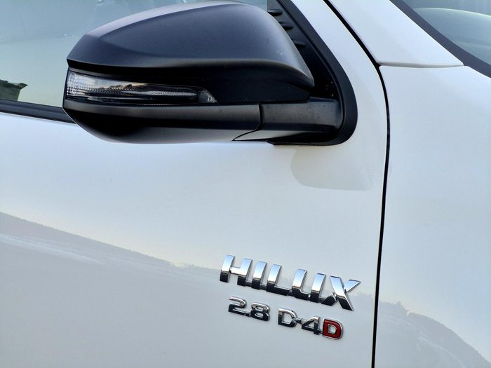 2023 Toyota Hilux SR GUN126R 4X4 Dual Range Glacier White