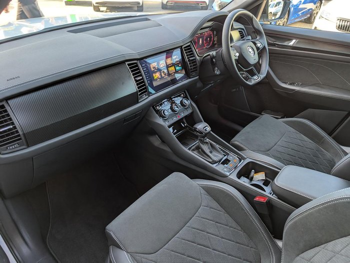 2024 SKODA Kodiaq Sportline NS MY24 4X4 Moon White