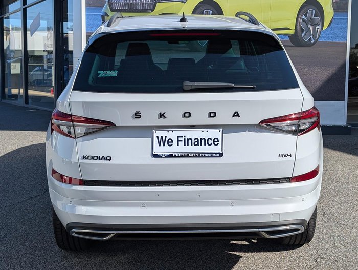2024 SKODA Kodiaq Sportline NS MY24 4X4 Moon White
