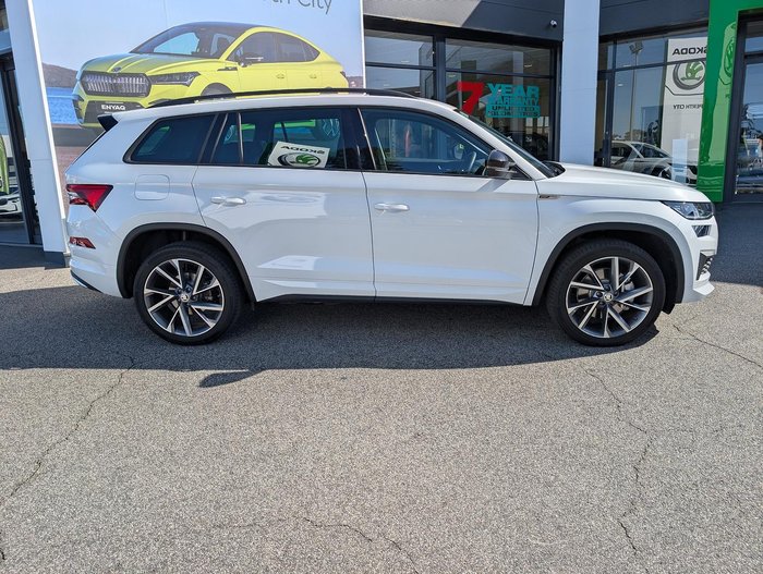 2024 SKODA Kodiaq Sportline NS MY24 4X4 Moon White