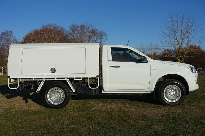 2021 Isuzu D-MAX SX High Ride MY21 4x2 Mineral White