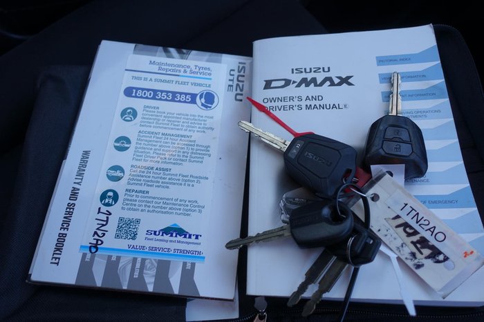 2021 Isuzu D-MAX SX High Ride MY21 4x2 Mineral White