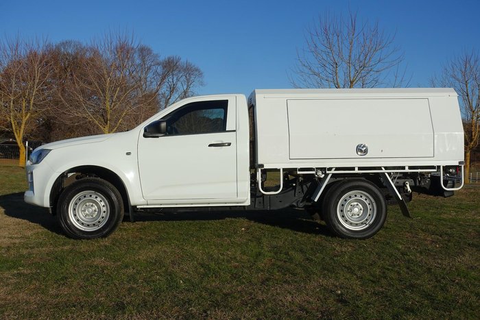2021 Isuzu D-MAX SX High Ride MY21 4x2 Mineral White