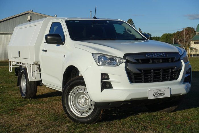 2021 Isuzu D-MAX SX High Ride MY21 4x2 Mineral White