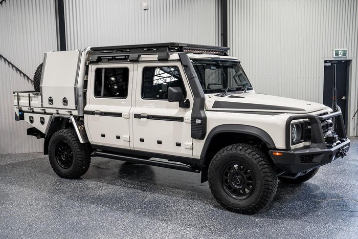 2024 INEOS Grenadier Quartermaster Trialmaster Edition MY24 4X4 Dual Range Scottish White