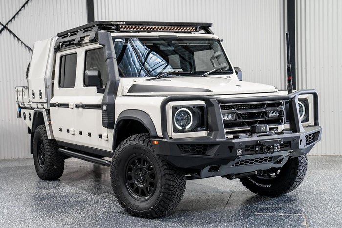 2024 INEOS Grenadier Quartermaster Trialmaster Edition MY24 4X4 Dual Range Scottish White