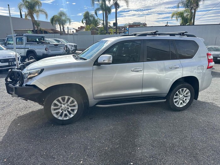 2014 Toyota Landcruiser Prado VX KDJ150R MY14 4X4 Dual Range Silver Pearl