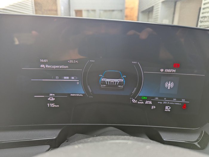 2024 Audi Q6 e-tron GF MY25 Four Wheel Drive Glacier White