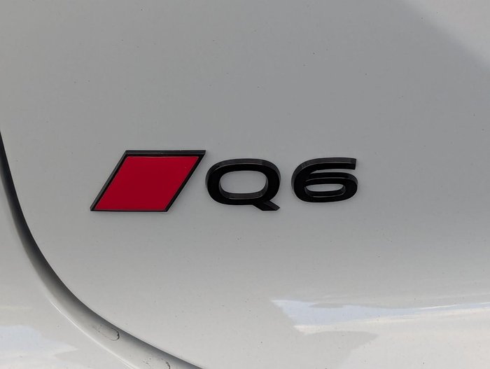 2024 Audi Q6 e-tron GF MY25 Four Wheel Drive Glacier White